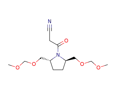 (2R,5R)-N-cyanoacetyl-2,5-bis(meyhoxymethoxymethyl)pyrrolidine