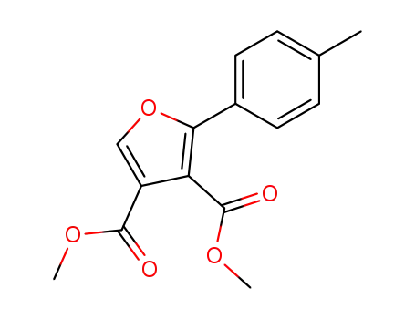 Molecular Structure of 82577-50-2 (3,4-Furandicarboxylic acid, 2-(4-methylphenyl)-, dimethyl ester)