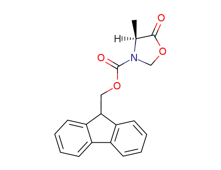 9H-fluoren-9-ylmethyl (S)-4-methyl-5-oxo-1,3-oxazolidine-3-carboxylate