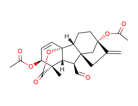 0(3),0(13)-Diacetyl-gibberellin-A3-7-aldehyd