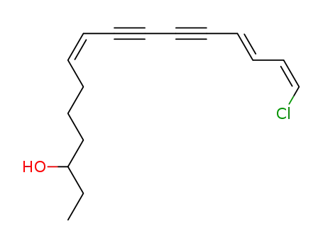 (1Z,3E,9Z)-1-Chlorohexadeca-5,7-diyne-1,3,9-trien-14-ol