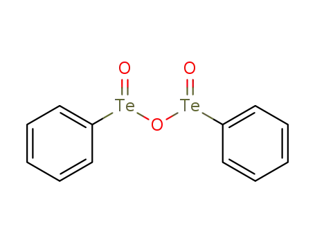 Molecular Structure of 94971-86-5 (Benzenetellurinic acid, anhydride)