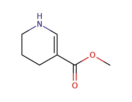 Molecular Structure of 14997-05-8 (3-Pyridinecarboxylicacid,1,4,5,6-tetrahydro-,methylester(9CI))