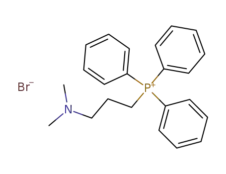 Molecular Structure of 18355-96-9 (3-((Dimethylamino)propyl)triphenylphosphonium bromide)