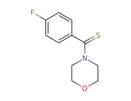 (4-fluorophenyl)(morpholino)methane thione