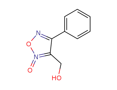 Molecular Structure of 135733-30-1 ((2-Oxido-4-phenyl-1,2,5-oxadiazol-2-ium-3-yl)methanol)