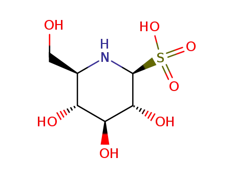 5-amino-5-deoxy-D-glucose-1-sulfonic acid