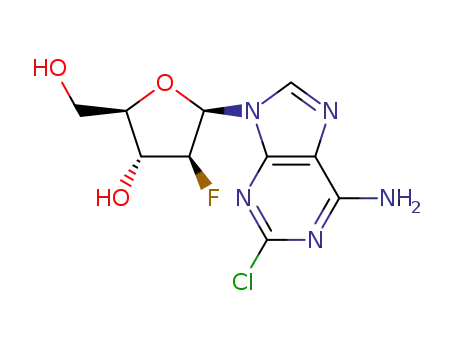 Molecular Structure of 123318-82-1 (Clofarabine)