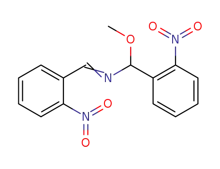 1-methoxy-1-(2'-nitrophenyl)-N-(2'-nitrophenyl)methylenemethaneamine
