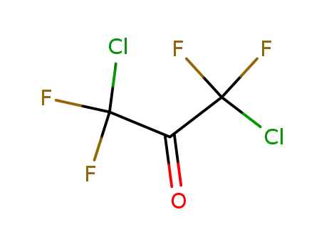 Molecular Structure of 127-21-9 (1,3-DICHLOROTETRAFLUOROACETONE)