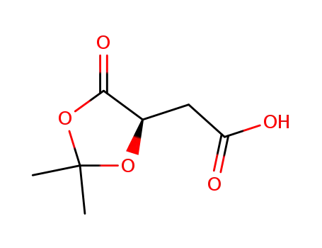 2-[(4R)-2,2-dimethyl-5-oxo-1,3-dioxolan-4-yl]acetic acid