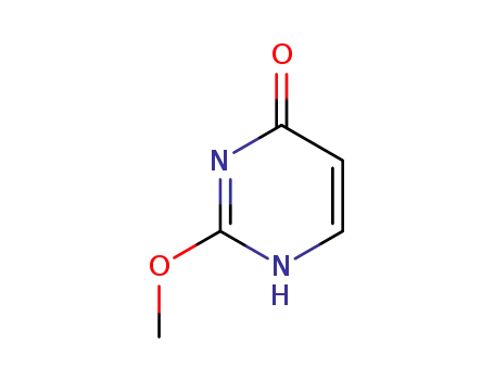 Molecular Structure of 25902-86-7 (4(1H)-Pyrimidinone, 2-methoxy- (9CI))