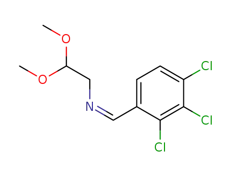 (2,2-Dimethoxy-ethyl)-[1-(2,3,4-trichloro-phenyl)-meth-(Z)-ylidene]-amine