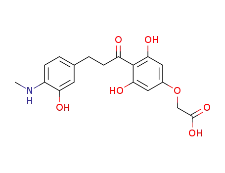 2,3',6-trihydroxy-4-(carboxymethoxy)-4'-(methylamino)dihydroxychalcone