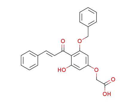 2-hydroxy-4-(carboxymethoxy)-6-(benzyloxy)chalcone