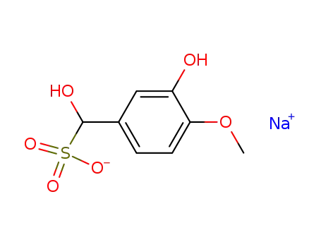 Sodium; hydroxy-(3-hydroxy-4-methoxy-phenyl)-methanesulfonate