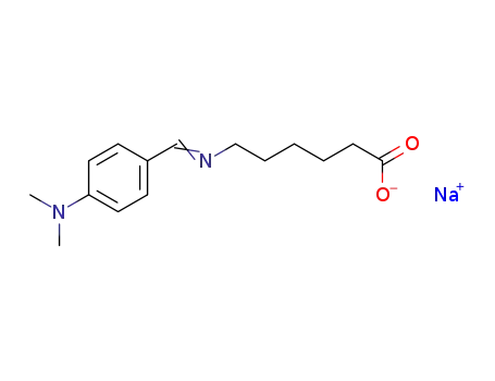 Sodium; 6-{[1-(4-dimethylamino-phenyl)-meth-(E)-ylidene]-amino}-hexanoate