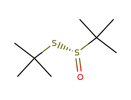 Molecular Structure of 67734-35-4 ((R)-tert-Butanethiosulfinate)