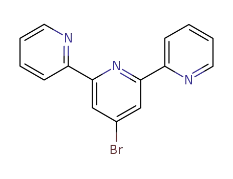 Molecular Structure of 149817-62-9 (4'-BROMO-2,2':6',2''-TERPYRIDINE)