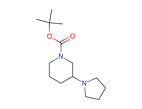 3-(1-Pyrrolidinyl)-1-piperidinecarboxylic acid 1,1-dimethylethyl ester