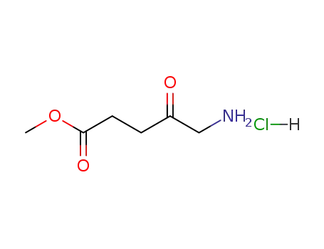 Molecular Structure of 79416-27-6 (5-Aminolevulinic acid methyl ester hydrochloride)