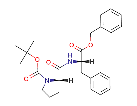 (S)-tert-butyl 2-((S)-1-(benzyloxy)-1-oxo-3-phenylpropan-2-ylcarbamoyl)pyrrolidine-1-carboxylate
