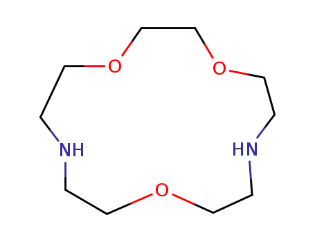 Molecular Structure of 31249-95-3 (1,4,10-Trioxa-7,13-diazacyclopentadecane)