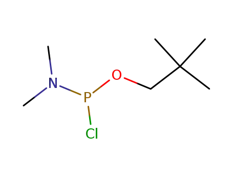 Neopentyl N,N-dimethylphosphoramidochloridite