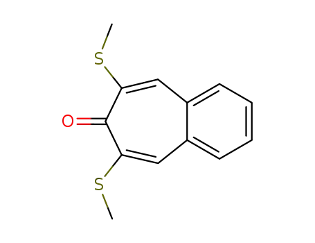 6,8-Bis(methylthio)-7H-benzocyclohepten-7-on