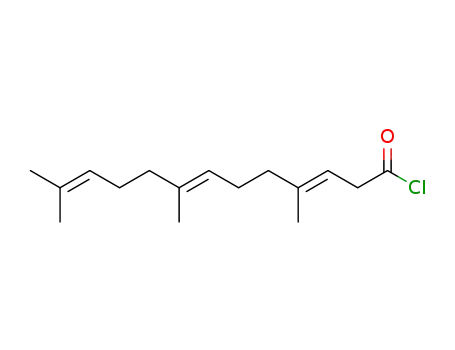 (3E,7E)-4,8,12-Trimethyl-trideca-3,7,11-trienoyl chloride