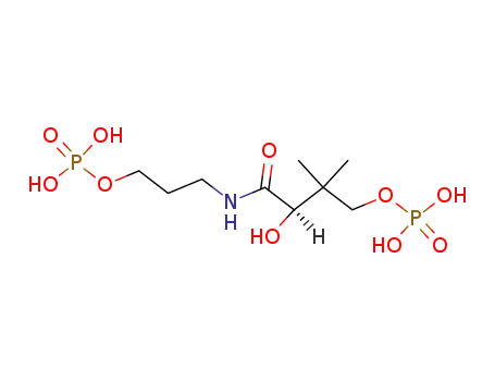 2-Hydroxy-4-phosphoryloxy-3,3-dimethyl-N-<3-phosphoryloxy-propyl>-butyramid