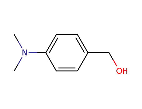 Molecular Structure of 1703-46-4 (4-(DIMETHYLAMINO)BENZYL ALCOHOL)