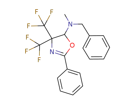 2-phenyl-4,4-bis(trifluoromethyl)-5-N-methylbenzylamino-2-oxazoline