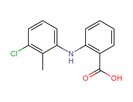 13710-19-5,N-(3-Chloro-ortho-tolyl) anthranilic acid,N-(3-Chloro-o-tolyl)anthranilicacid;N-(2-Methyl-3-chlorophenyl)anthranilic acid;GEA 6414;Migea;Tolfedine;Anthranilicacid, N-(3-chloro-o-tolyl)- (7CI,8CI);Clotam;Tolfine;