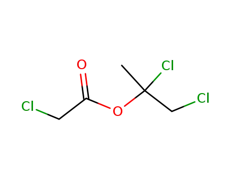 Chloro-acetic acid 1,2-dichloro-1-methyl-ethyl ester