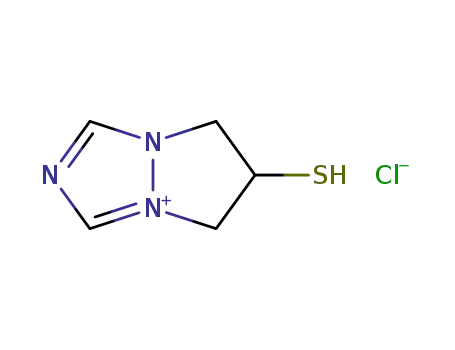 6-mercapto-6,7-dihydro-5H-pyrazolo<1,2-a><1,2,4>triazolium chloride