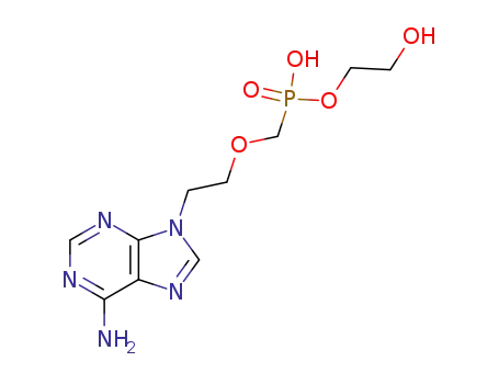 9-(2-phosphonomethoxyethyl)adenine 2-hydroxyethyl ester