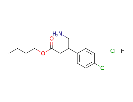 baclofen n-butyl ester hydrochloride