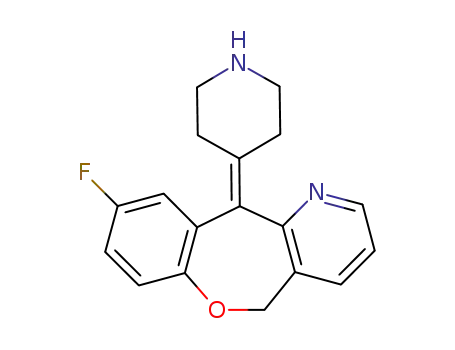 7-Fluoro-5-piperidin-4-ylidene-5,11-dihydro-10-oxa-4-aza-dibenzo[a,d]cycloheptene