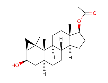 17β-Acetoxy-1α-methyl-1,2β-methylen-5α-androstanol-(3β)
