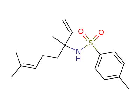 N-[3,7-dimethyl-1,6-octadien-3-yl]toluenosulfonamide