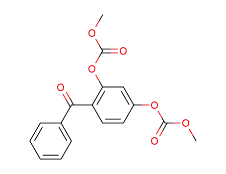 Carbonic acid 4-benzoyl-3-methoxycarbonyloxy-phenyl ester methyl ester