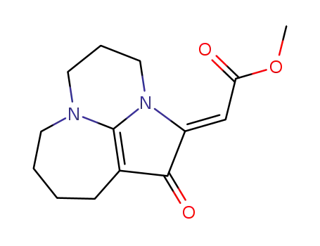 methyl 2-oxo-4,8-diazatricyclo[6.4.1.04,13]tridec-Δ1,13-en-3-ylideneacetate