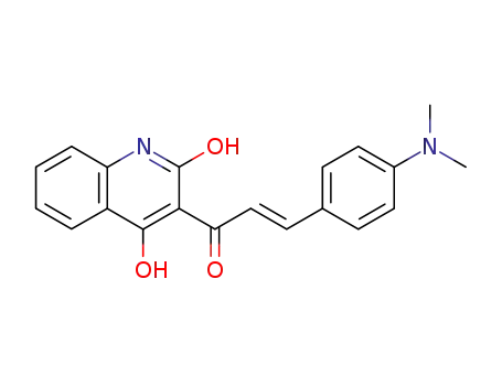 (E)-1-(2,4-Dihydroxy-quinolin-3-yl)-3-(4-dimethylamino-phenyl)-propenone