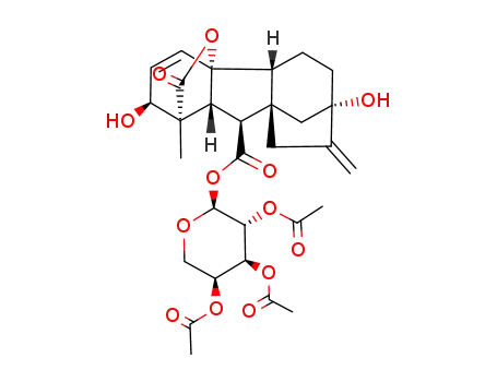 gibberellin A3 α-L-(2,3,4,-tri-O-acetyl)arabinopyranosyl ester