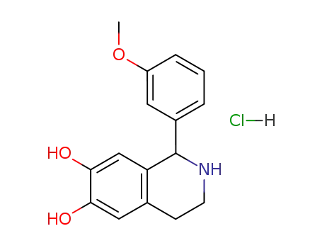 1-(3-Methoxy-phenyl)-1,2,3,4-tetrahydro-isoquinoline-6,7-diol; hydrochloride