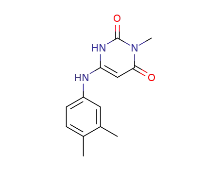 6-(3,4-Dimethyl-anilino)-3-methyl-2,4(1H,3H)-pyrimidindion