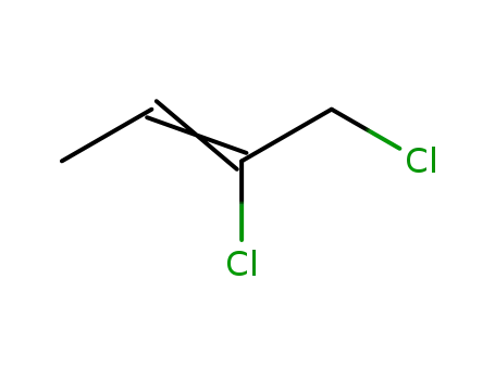 Molecular Structure of 13602-13-6 (1,2-Dichlorobut-2-ene)