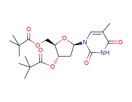 3',5'-O-bis(trimethylacetyl)thymidine