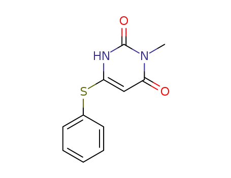 3-methyl-6-(phenylthio)pyrimidine-2,4(1H,3H)-dione